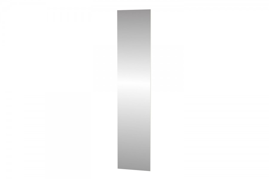 РУМ Дверь распашная (50см, зеркало , белый)