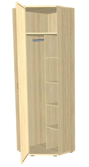 ШК-1014 Шкаф для одежды и белья (АС)