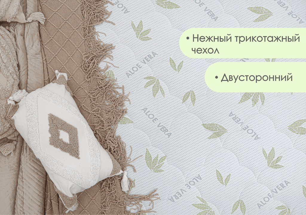 900*1900 МИА Pro Матрас (средняя, трикотаж)