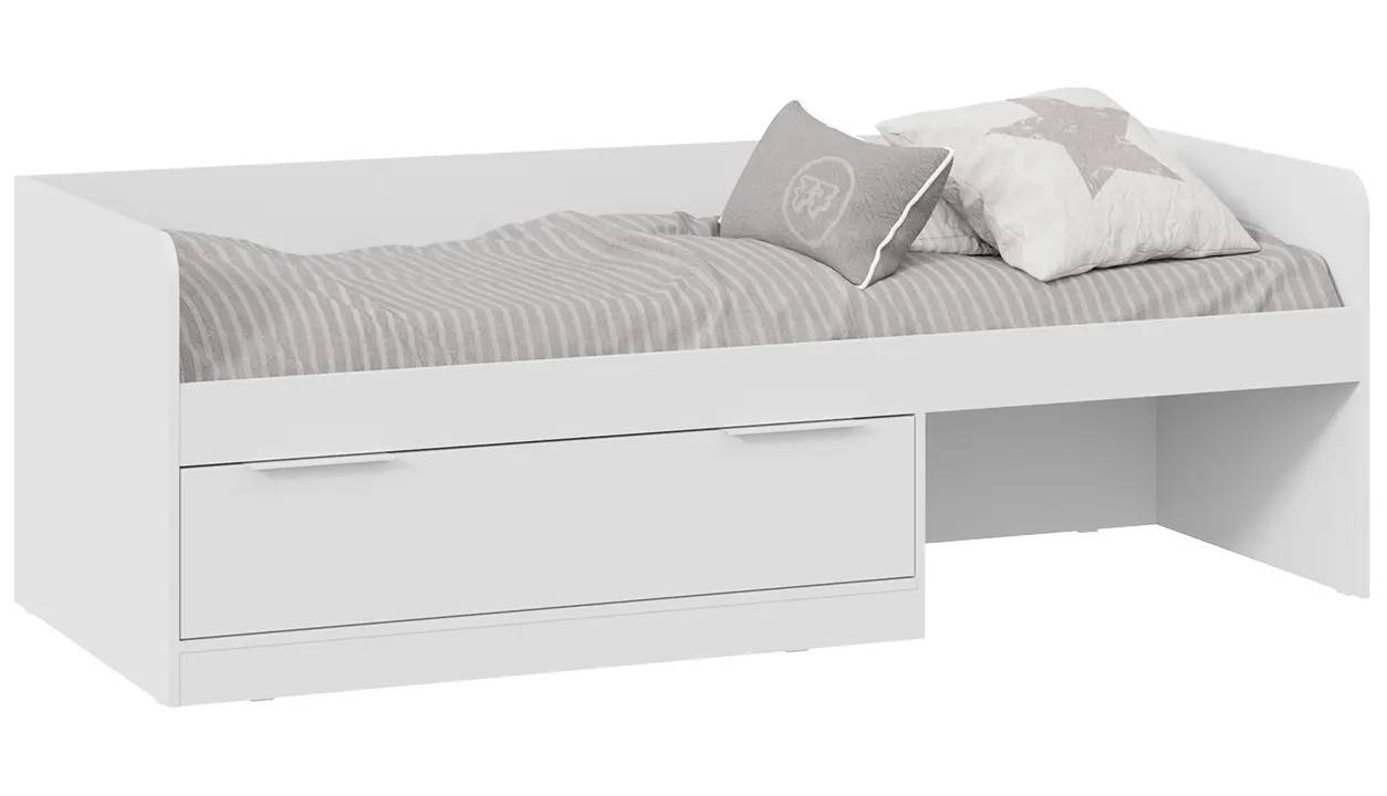 Марли Кровать комбинированная (800) Тип 1 (белый)
