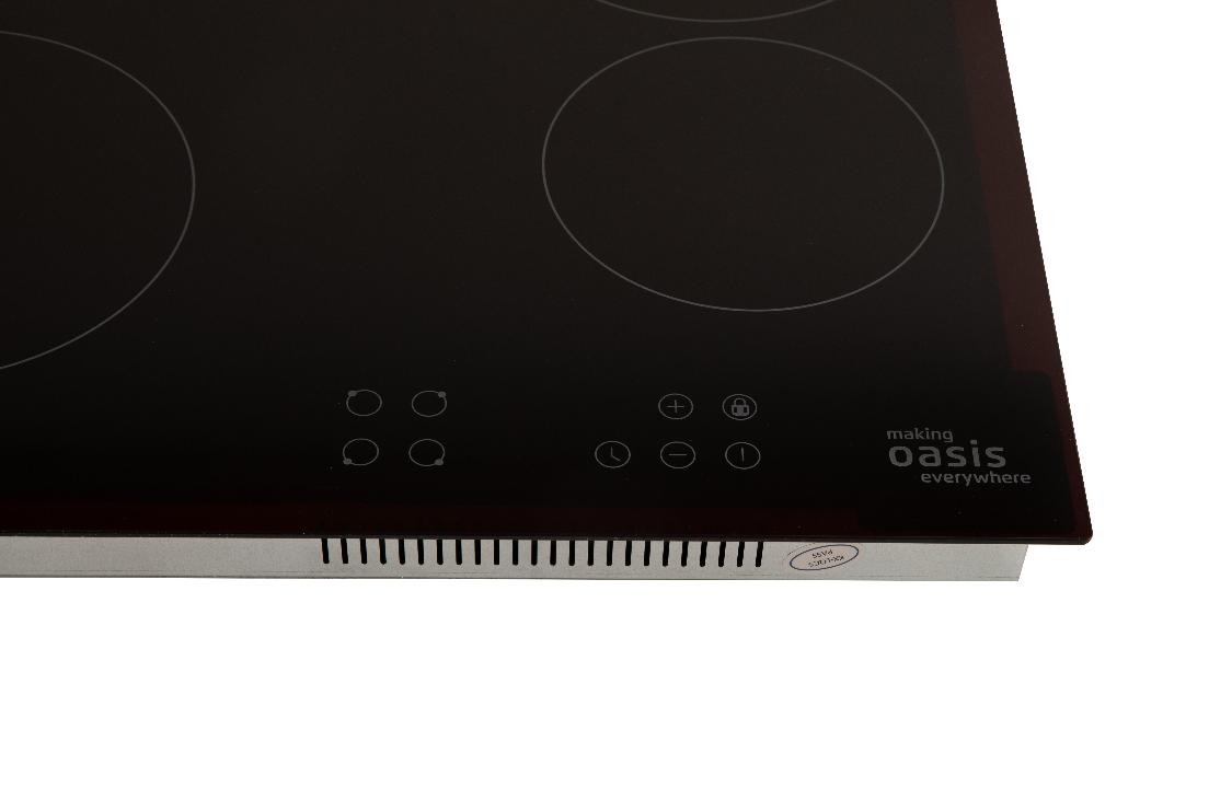 Oasis P-SBS Варочная панель электрическая (черный, стеклокерамика)