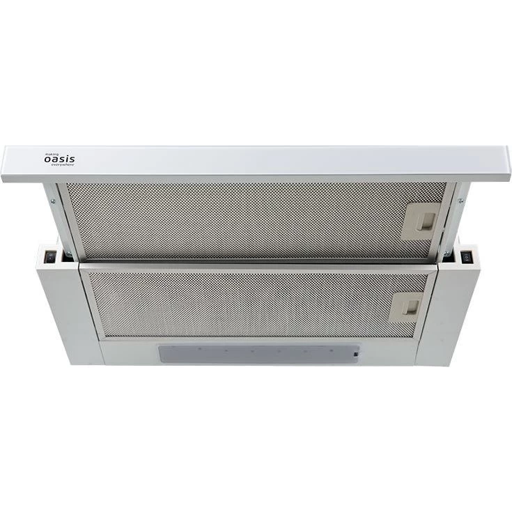 Oasis UV-60WG (F) Вытяжка (белый/стекло)