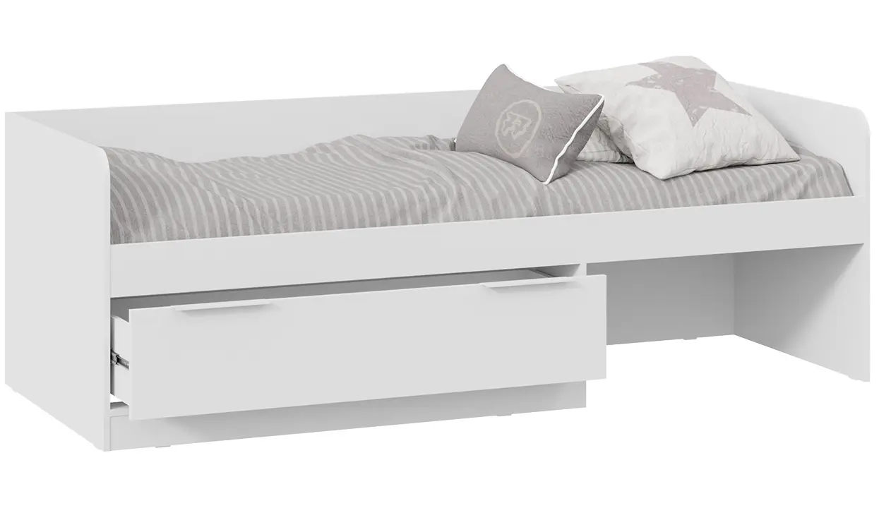 Марли Кровать комбинированная (800) Тип 1 (белый)