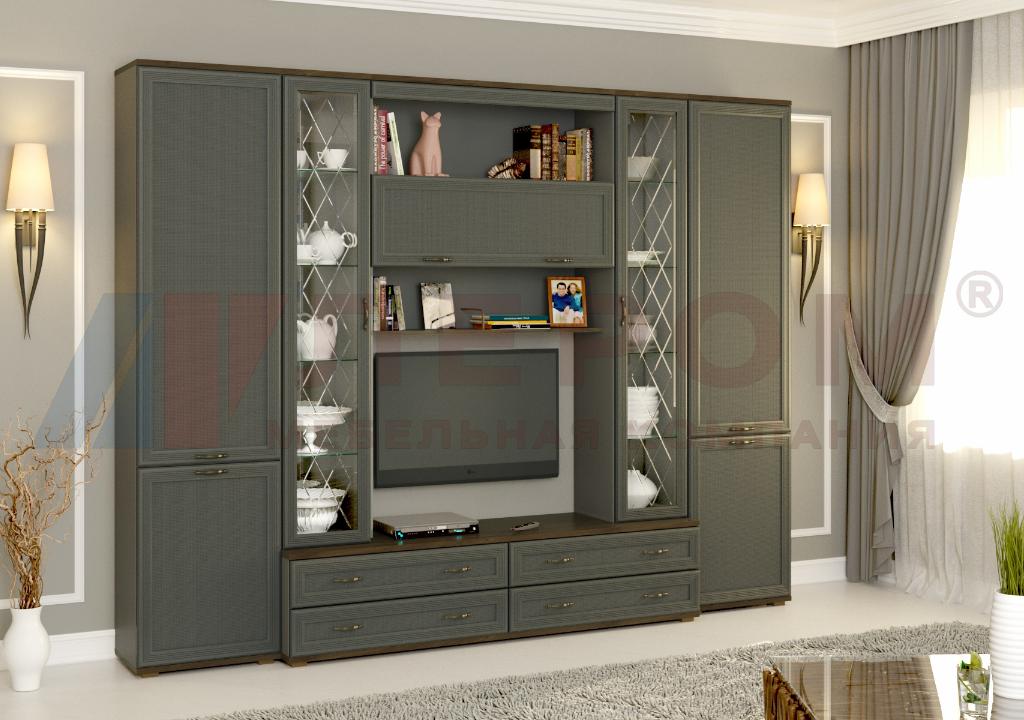 Гостиная Карина 19 (снежный ясень)